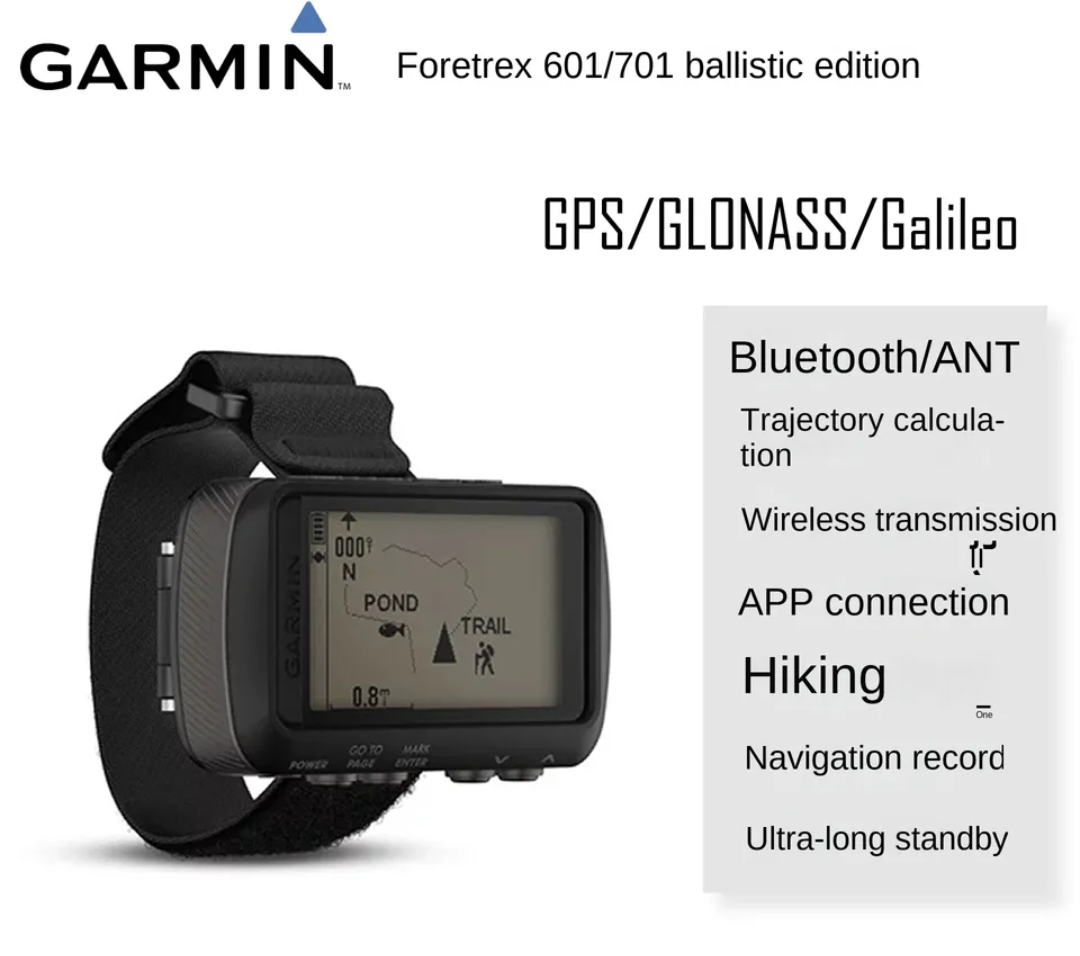 Garmin Foretrex 601 GPS 701 ballistic version 401 upgrade handheld 