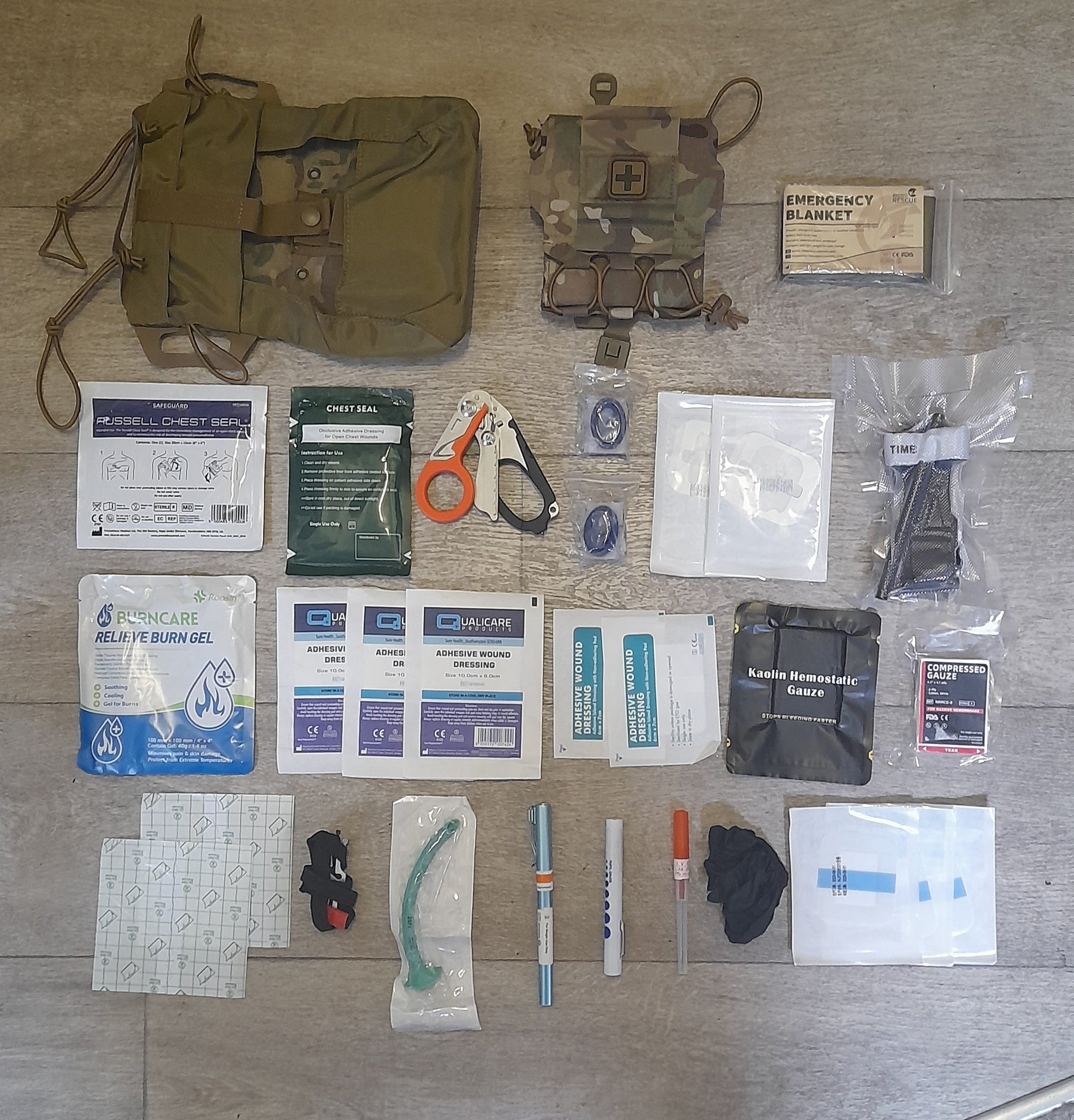 Para > IFAK > Combat medical Kit with QR bag and contents | SECUTOR ...