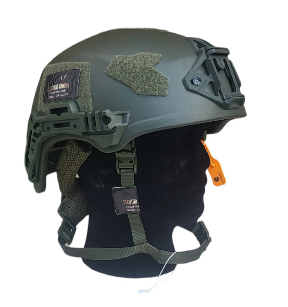 HSF-3.0 Evolution Combat Helmet NIJ IIIA Epic liner UHMW-PE 3.0 M-Lock, PBL tested