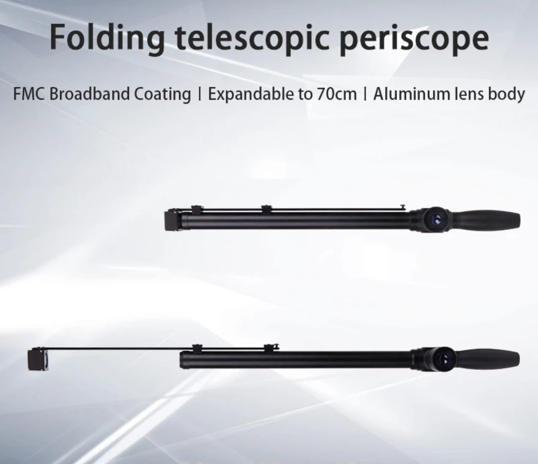 UZI-Tactical monocular periscope - extendable - retractable