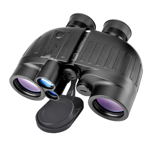 1500m Marine UHD Binoculars 8x40 Laser Ranging Paul Prism System Psudocolour & compass FOV 8°