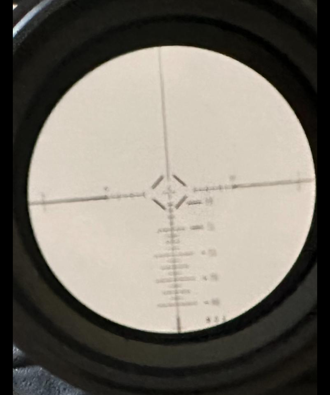 AK AKM Kalashnikov Tactical compact rifle scope BDC reticle 1.25-5x26A with side mount.