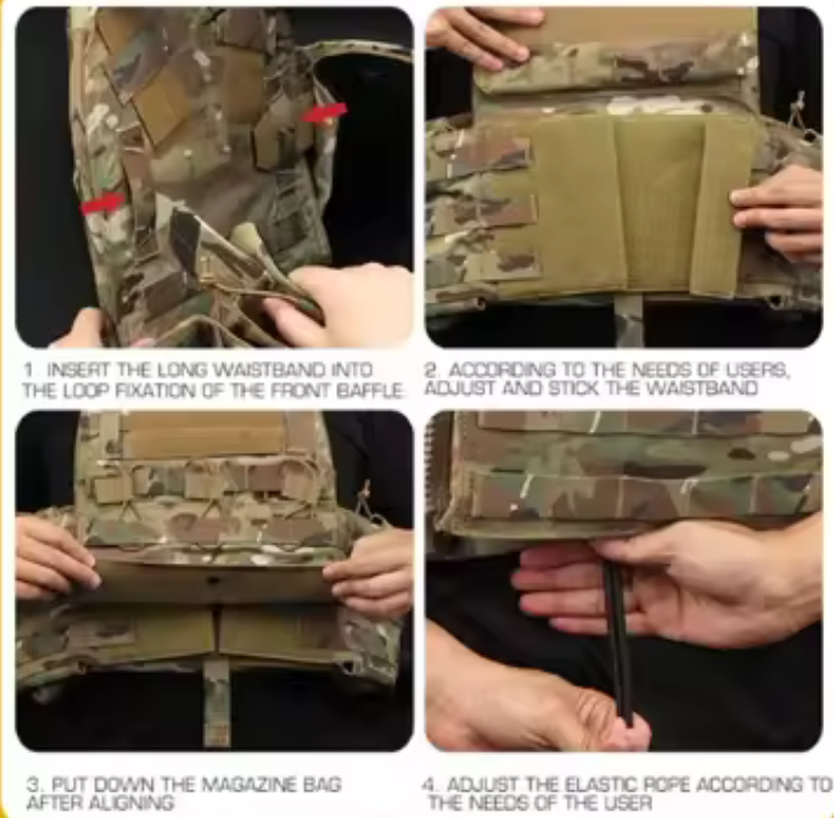 Harris CPC Tactical Cage Plate Carrier 1050D Cordura Ballistic Nylon Multicam.