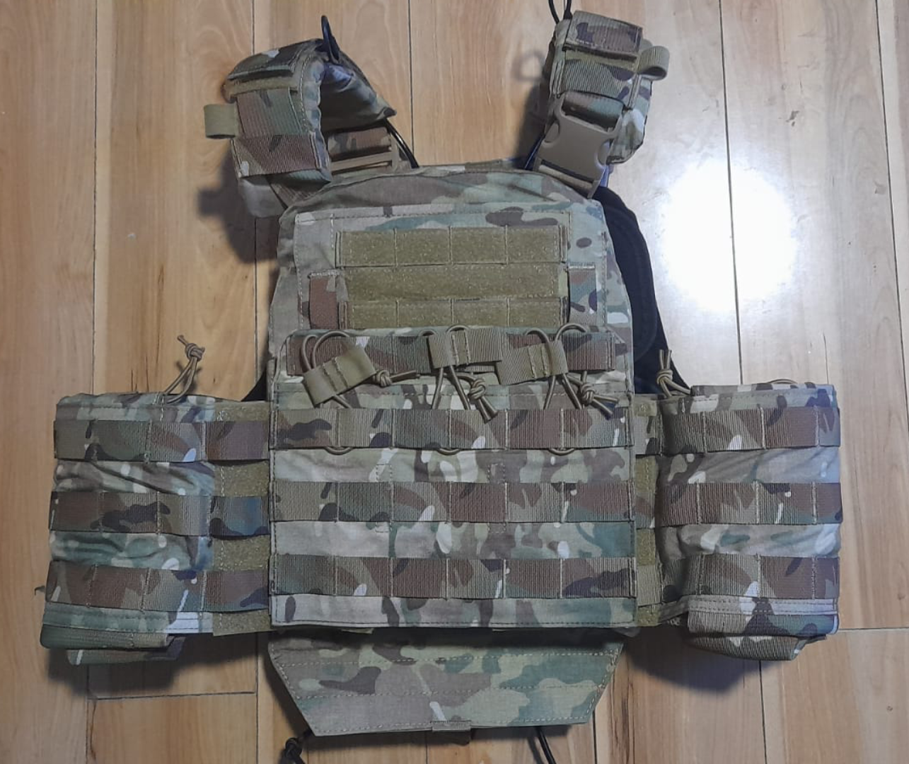 Harris CPC Tactical Cage Plate Carrier 1050D Cordura Ballistic Nylon Multicam.