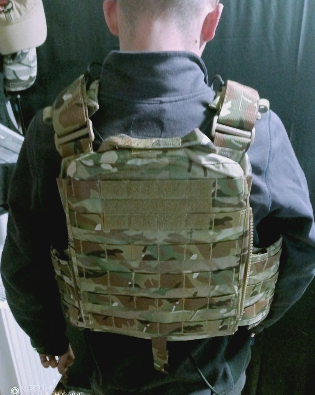 Harris CPC Tactical Cage Plate Carrier 1050D Cordura Ballistic Nylon Multicam.